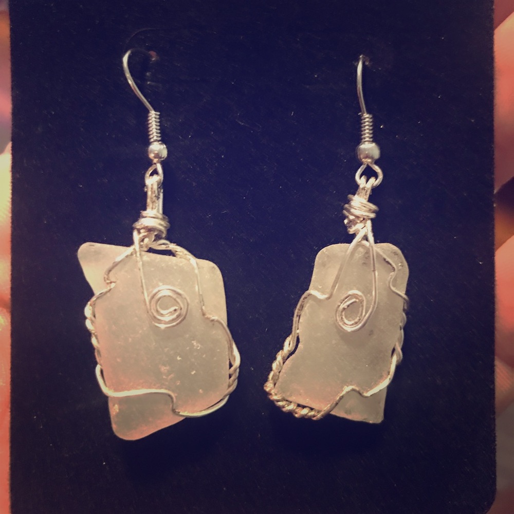 Sea Glass Earings